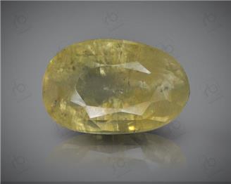 Yellow Sapphire Unheated & Untreated Natural Certified  4.99 carats -99318